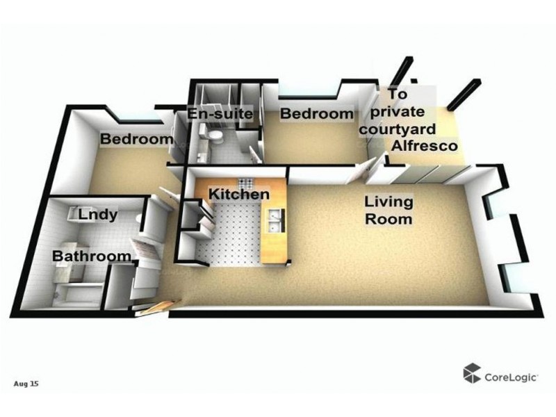 2/22 School Road, Stafford QLD 4053 Floorplan