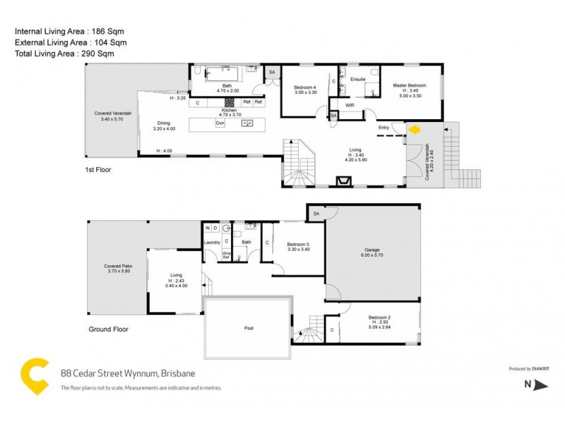 88 Cedar Street, Wynnum QLD 4178 Floorplan