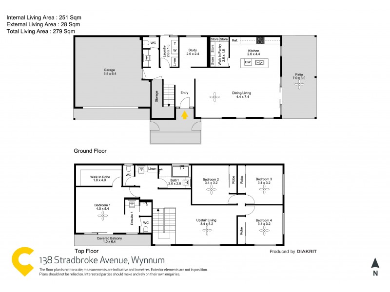 138 Stradbroke Avenue, Wynnum QLD 4178 Floorplan