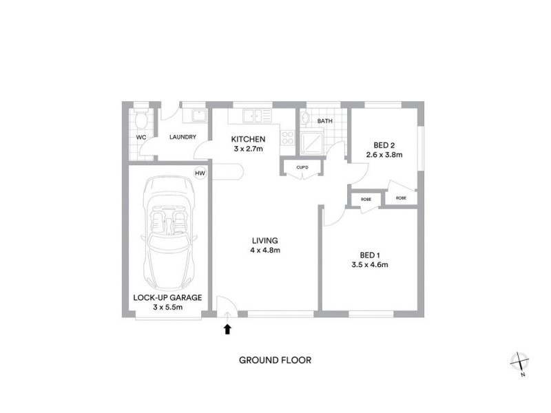 6/27 Gipps Street, Drayton QLD 4350 Floorplan