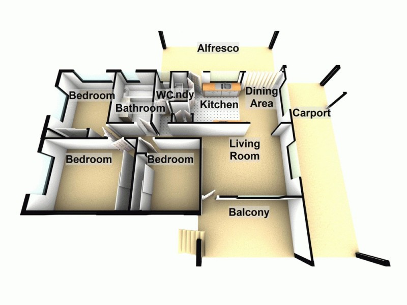 46 Leslie Street, Arana Hills QLD 4054 Floorplan