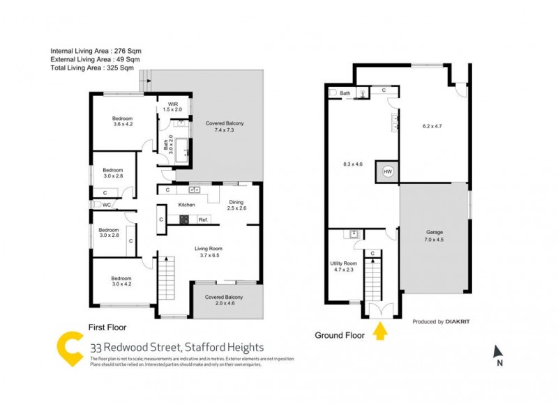 33 Redwood Street, Stafford Heights QLD 4053 Floorplan