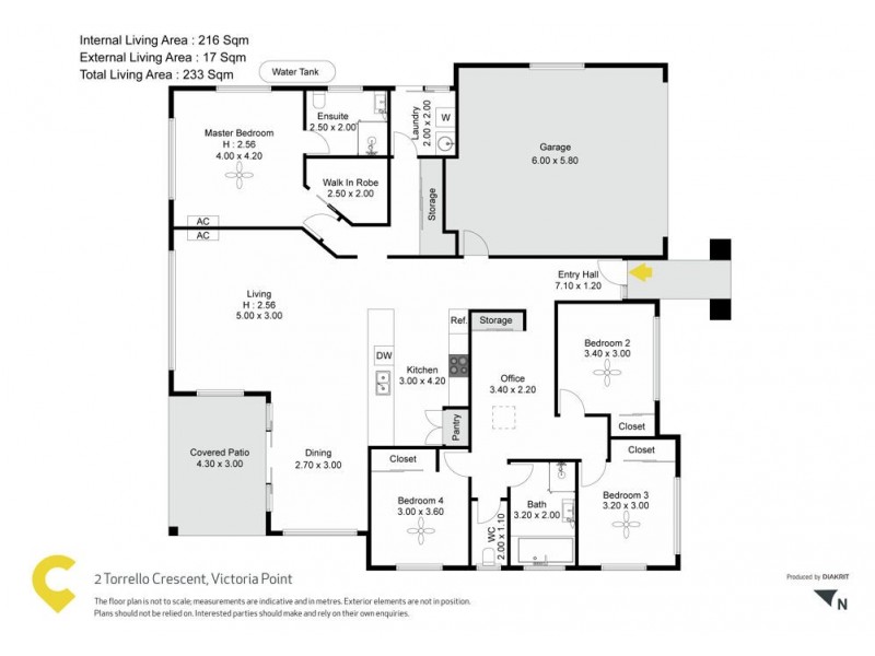 2 Torello Crescent, Victoria Point QLD 4165 Floorplan