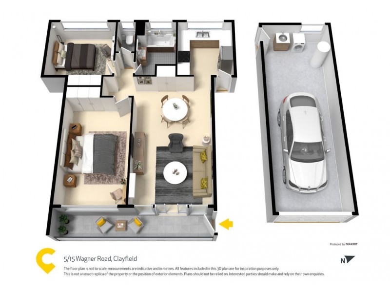 5/15 Wagner Road, Clayfield QLD 4011 Floorplan