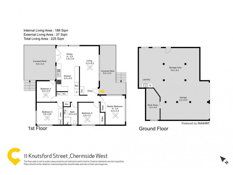 11 Knutsford Street, Chermside West QLD 4032 Floorplan