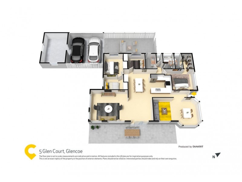 5 Glen Court, Glencoe QLD 4352 Floorplan