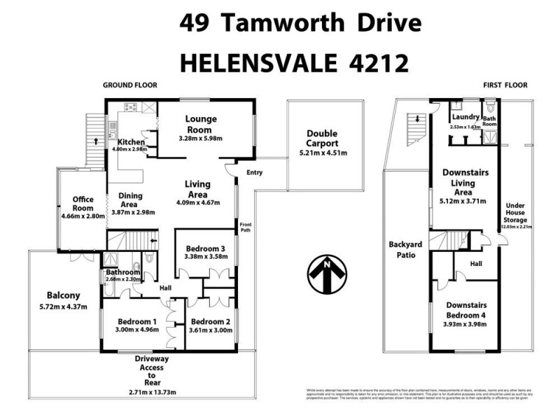 49 Tamworth Drive, Helensvale QLD 4212 Floorplan
