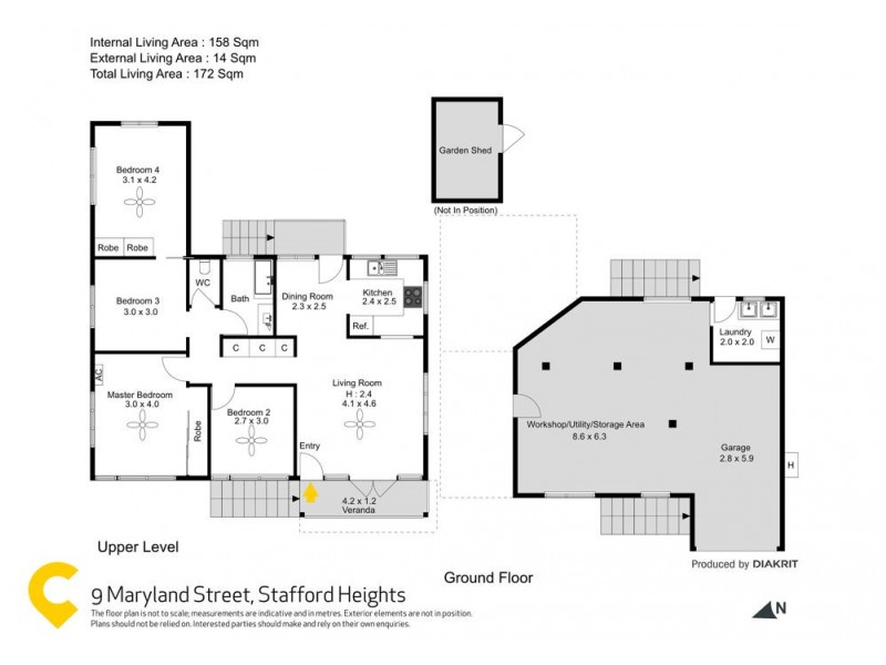 9 Maryland Street, Stafford Heights QLD 4053 Floorplan