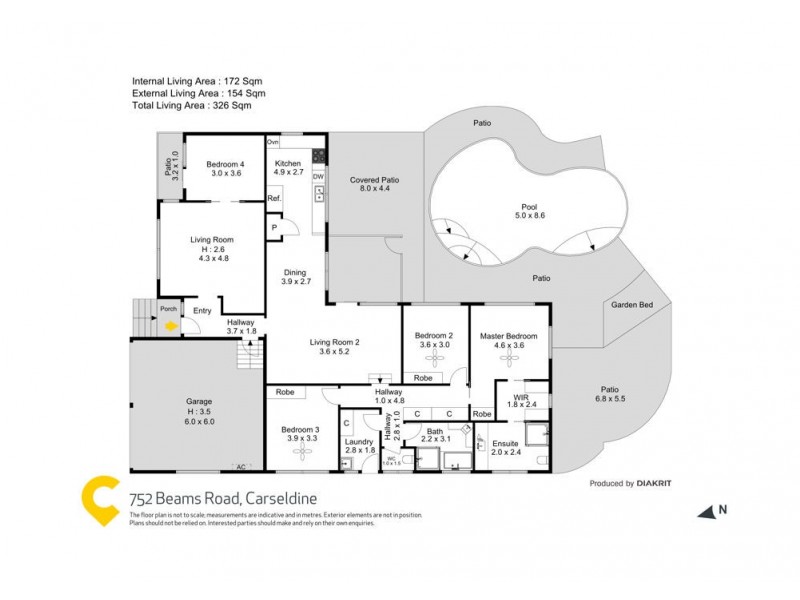 752 Beams Road, Carseldine QLD 4034 Floorplan