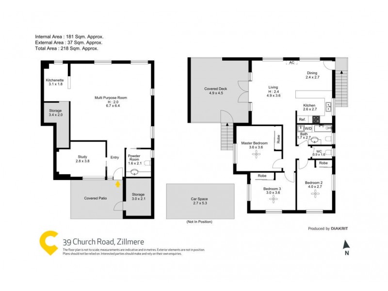 39 Church Road, Zillmere QLD 4034 Floorplan
