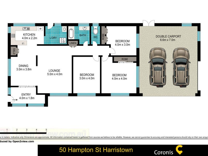 50 Hampton Street, Harristown QLD 4350 Floorplan