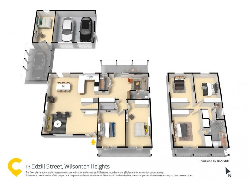 13 Edzill Street, Wilsonton Heights QLD 4350 Floorplan