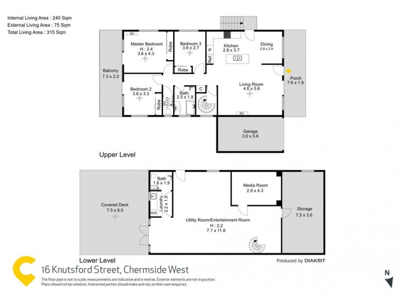 16 Knutsford Street, Chermside West QLD 4032 Floorplan