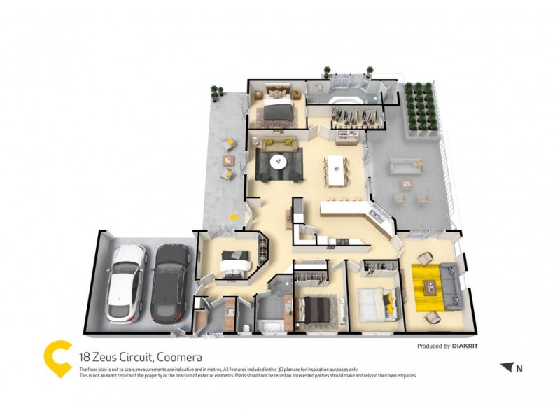 18 Zeus Circuit, Coomera QLD 4209 Floorplan