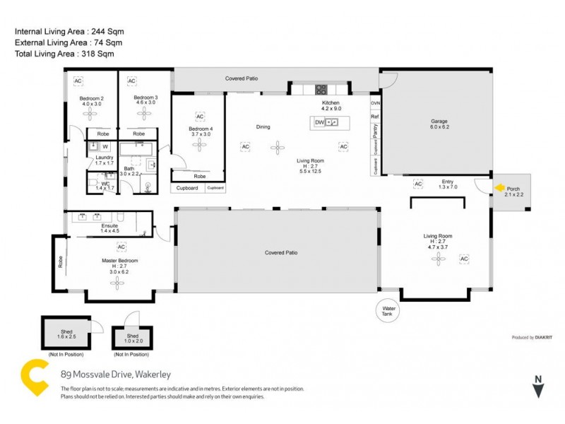 89 Mossvale Drive, Wakerley QLD 4154 Floorplan