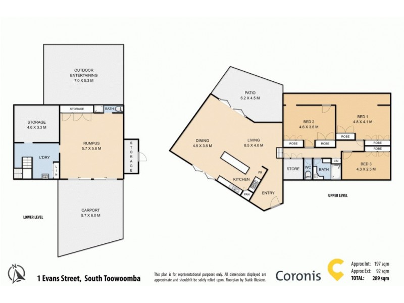 1 Evans Street, South Toowoomba QLD 4350 Floorplan