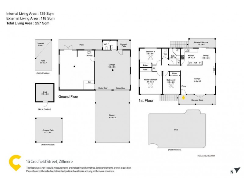 16 Cresfield Street, Zillmere QLD 4034 Floorplan