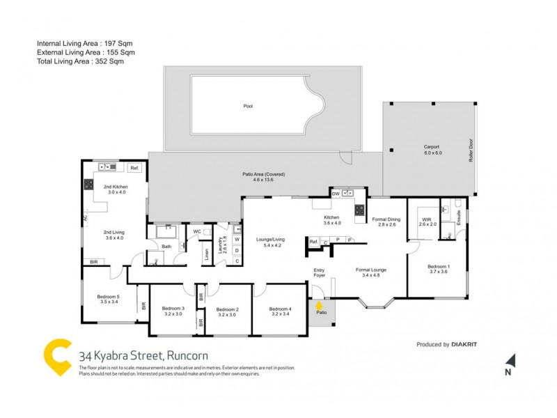 34 Kyabra Street, Runcorn QLD 4113 Floorplan