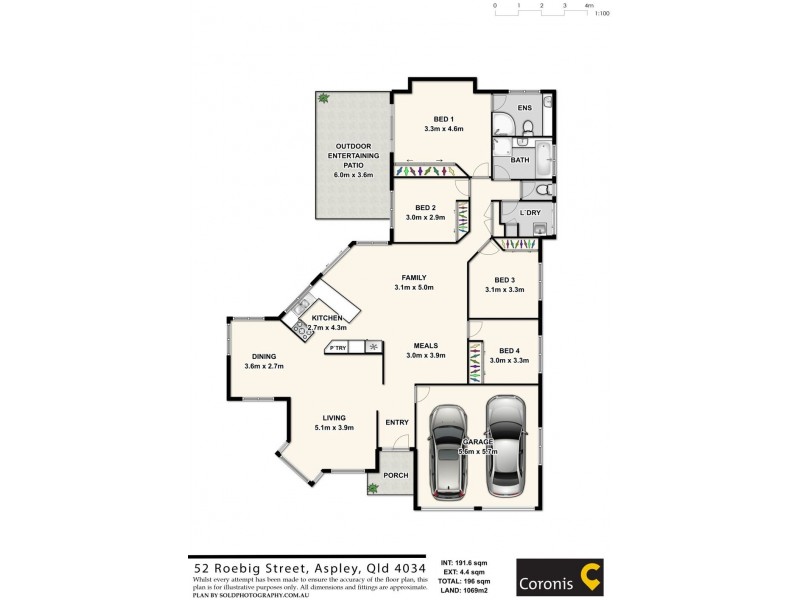 52 Roebig Street, Aspley QLD 4034 Floorplan