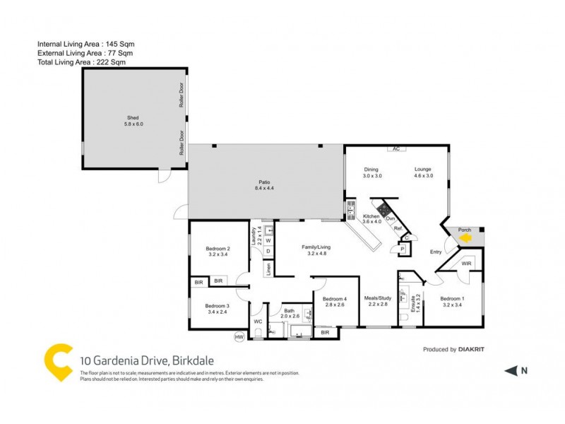 10 Gardenia Drive, Birkdale QLD 4159 Floorplan