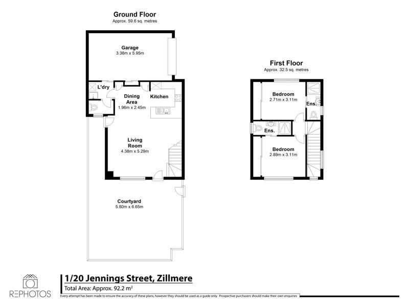1/20 Jennings Street, Zillmere QLD 4034 Floorplan