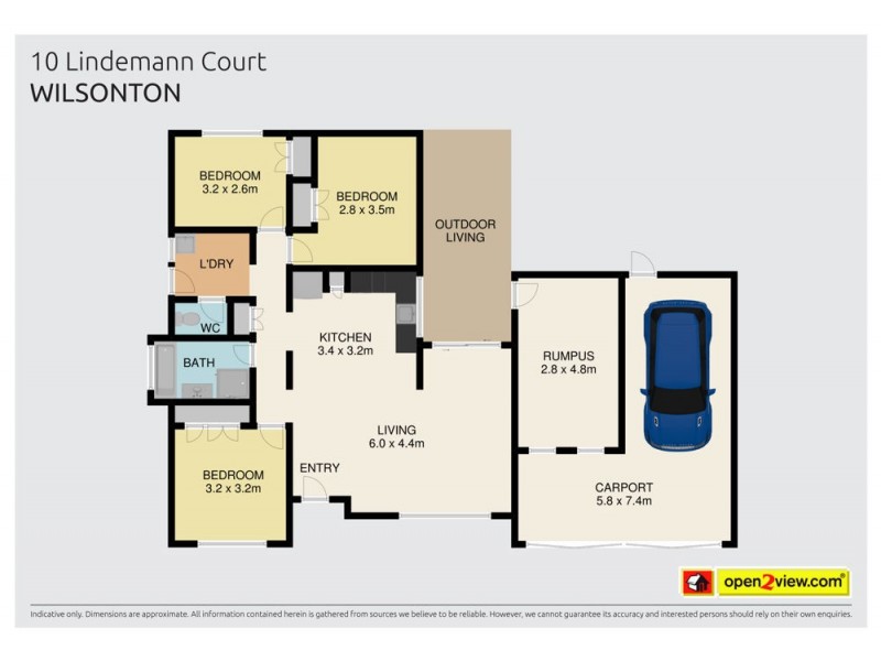 10 Lindemann Court, Wilsonton Heights QLD 4350 Floorplan