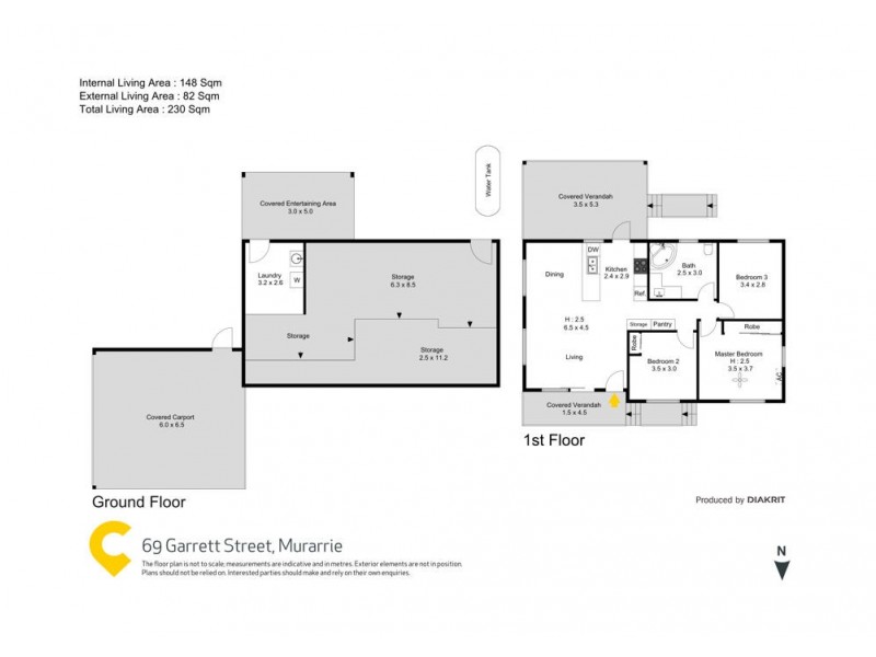 69 Garrett Street, Murarrie QLD 4172 Floorplan