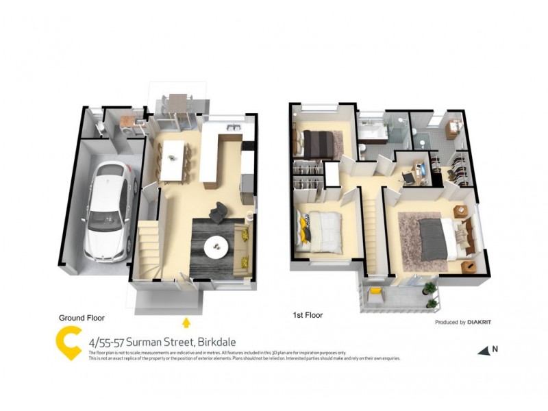 4/55 Surman Street, Birkdale QLD 4159 Floorplan