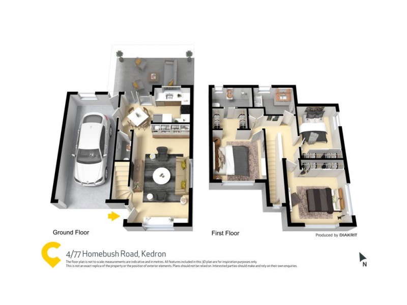 4/77 Homebush Road, Kedron QLD 4031 Floorplan