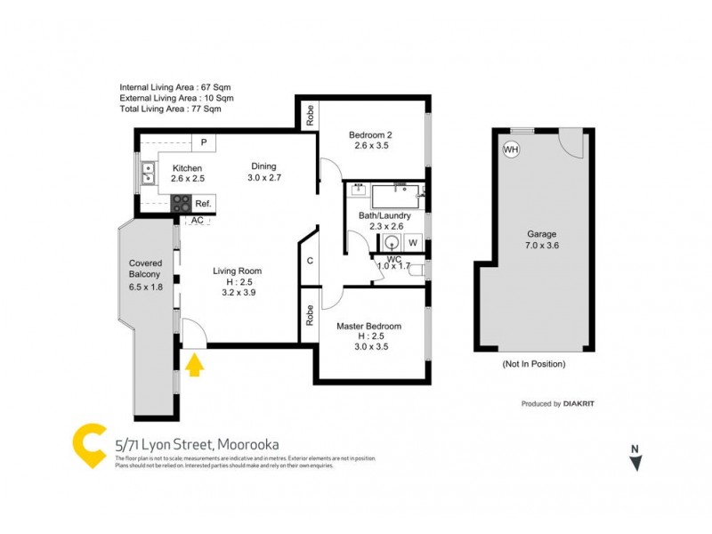 5/71 Lyon Street, Moorooka QLD 4105 Floorplan