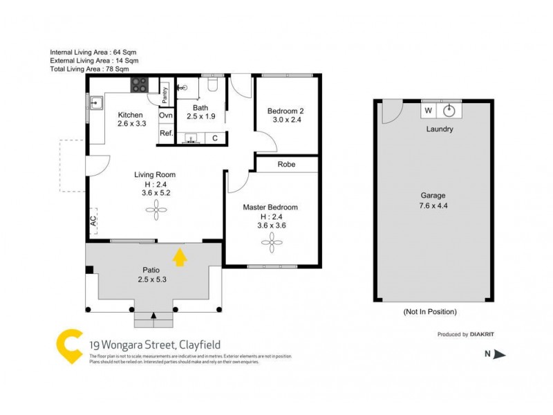 4/19 Wongara Street, Clayfield QLD 4011 Floorplan