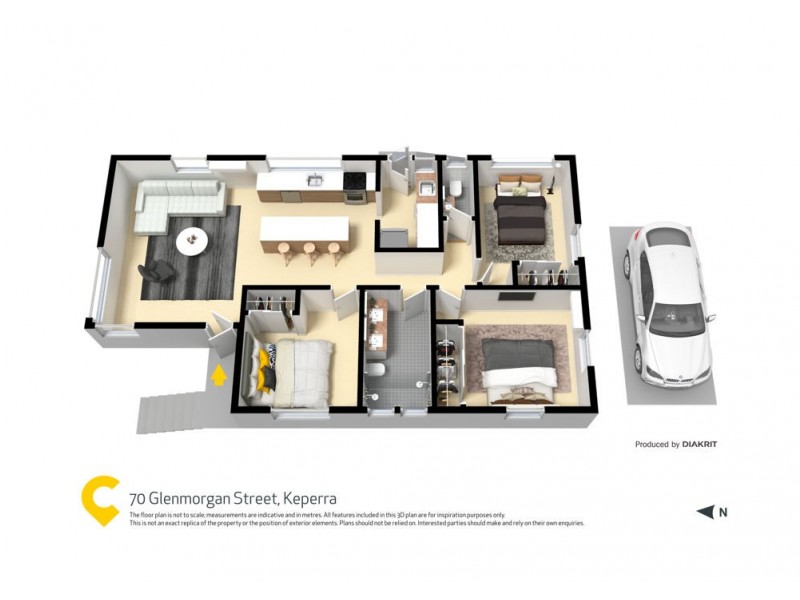 70 Glenmorgan Street, Keperra QLD 4054 Floorplan