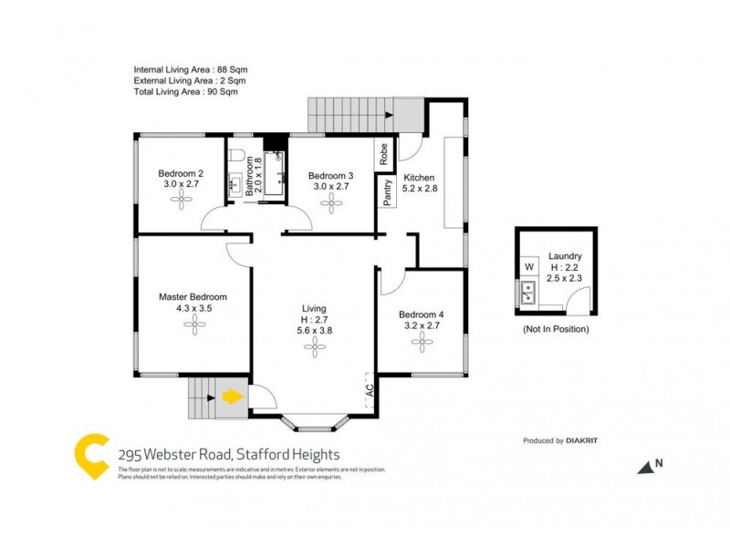 295 Webster Road, Stafford Heights QLD 4053 Floorplan