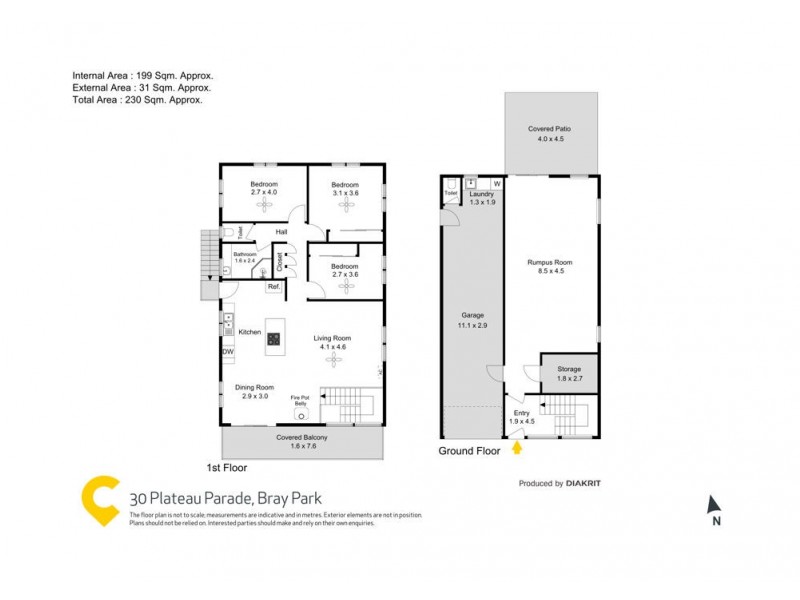 30 Plateau Parade, Bray Park QLD 4500 Floorplan