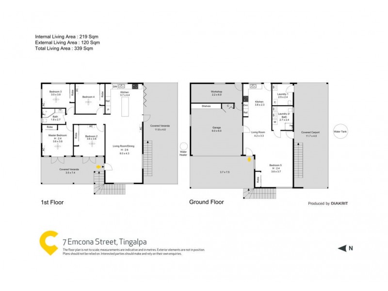 7 Emcona Street, Tingalpa QLD 4173 Floorplan