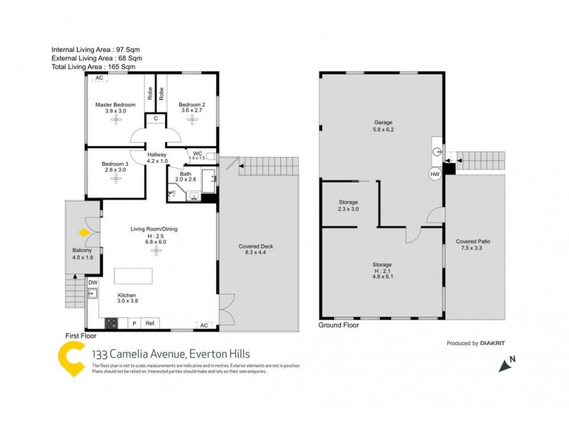 133 Camelia Avenue, Everton Hills QLD 4053 Floorplan