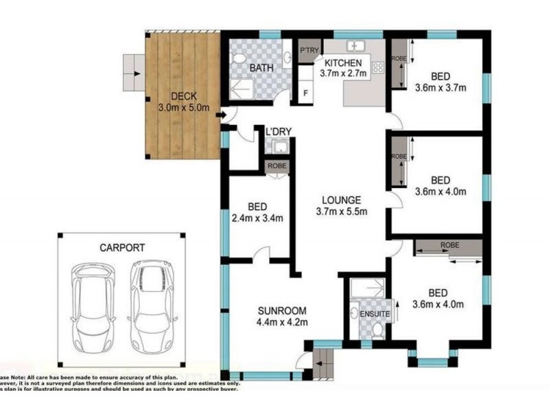 50 Jellicoe Street, Mount Lofty QLD 4350 Floorplan