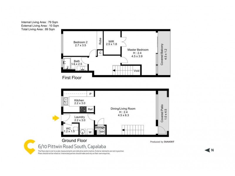 6/10 Pittwin Road North, Capalaba QLD 4157 Floorplan