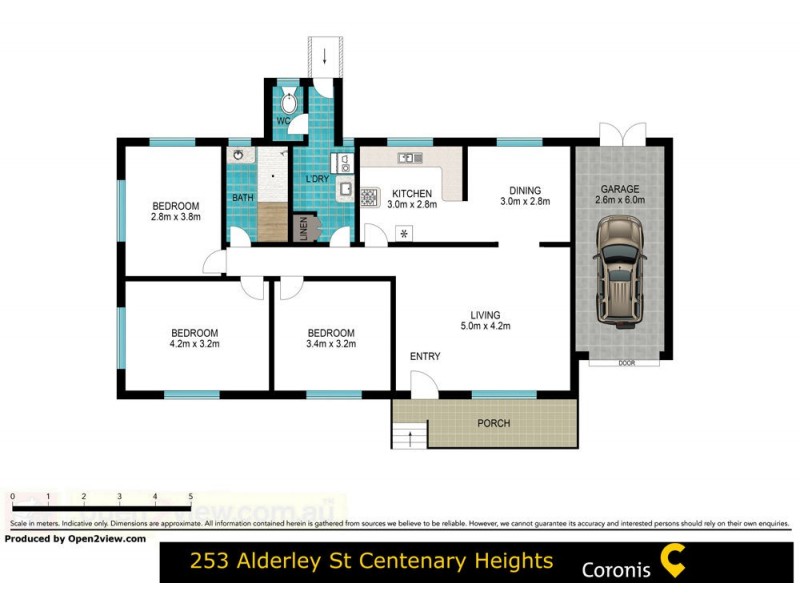 253 Alderley Street, Centenary Heights QLD 4350 Floorplan