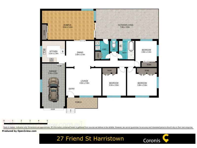 27 Friend Street, Harristown QLD 4350 Floorplan