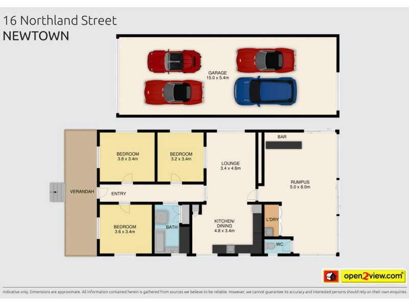 16 Northland Street, Newtown QLD 4350 Floorplan