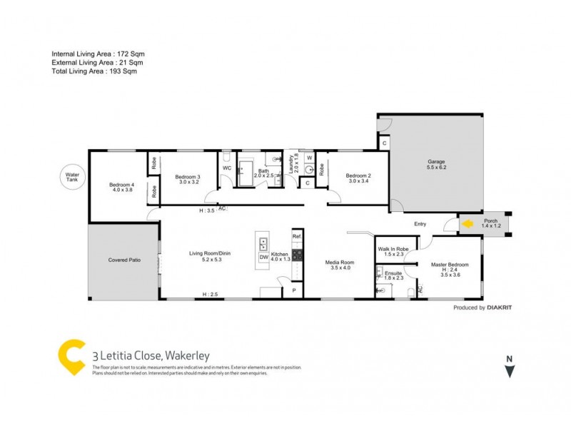 3 Letitia Close, Wakerley QLD 4154 Floorplan