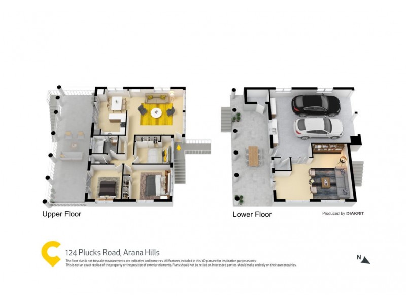 124 Plucks Road, Arana Hills QLD 4054 Floorplan