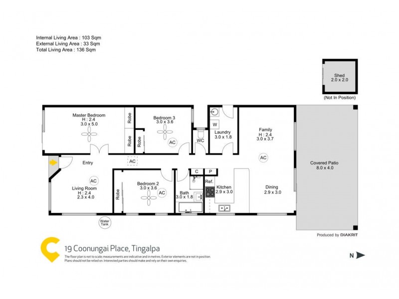19 Coonungai Place, Tingalpa QLD 4173 Floorplan