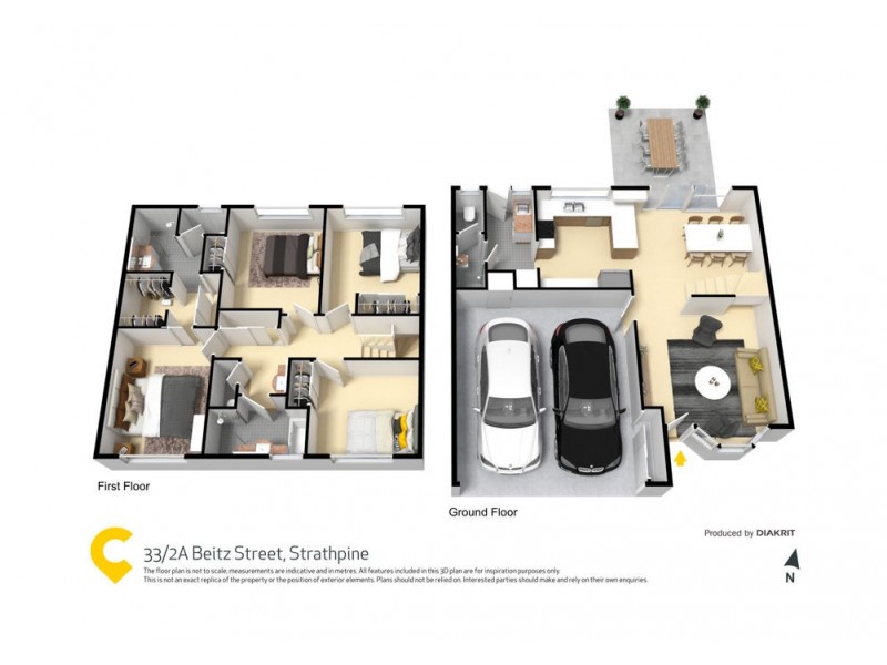 33/2A BEITZ STREET, Strathpine QLD 4500 Floorplan