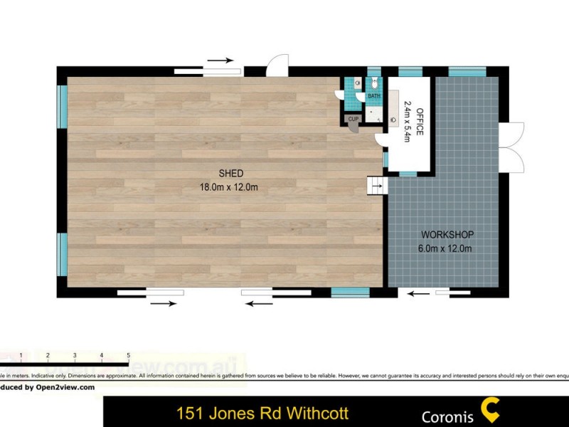 151 Jones Road, Withcott QLD 4352 Floorplan