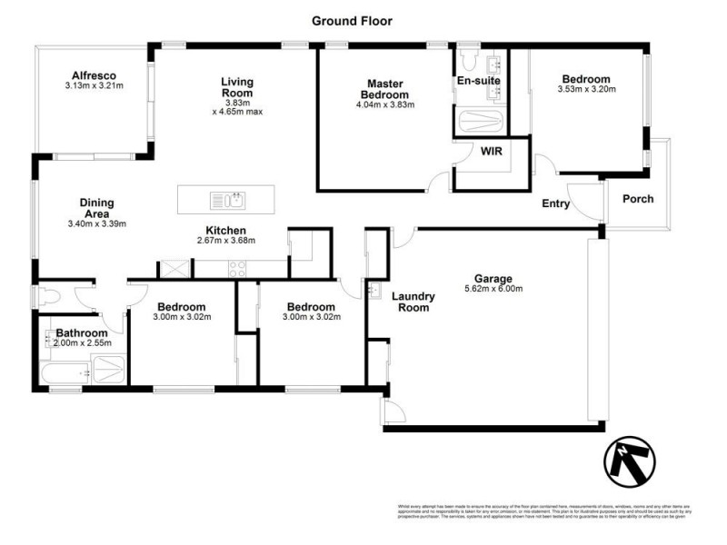 8 Capricorn Cres, Springfield Lakes QLD 4300 Floorplan
