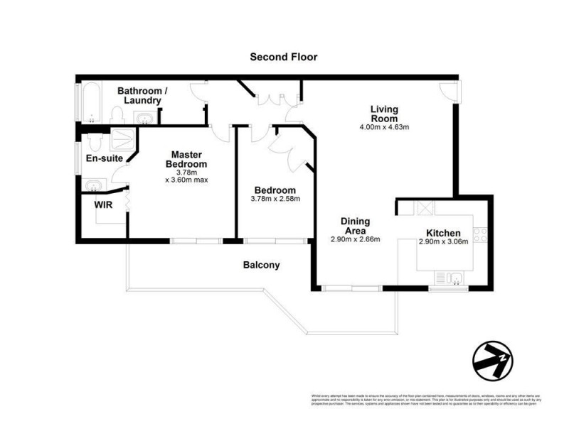 5/25 Payne Street, Indooroopilly QLD 4068 Floorplan
