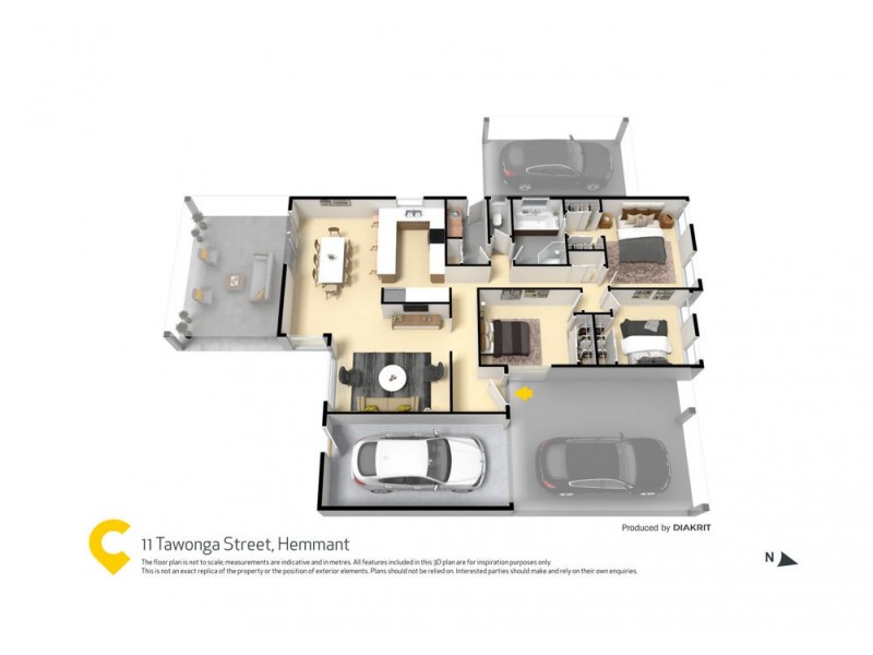11 Tawonga Street, Hemmant QLD 4174 Floorplan