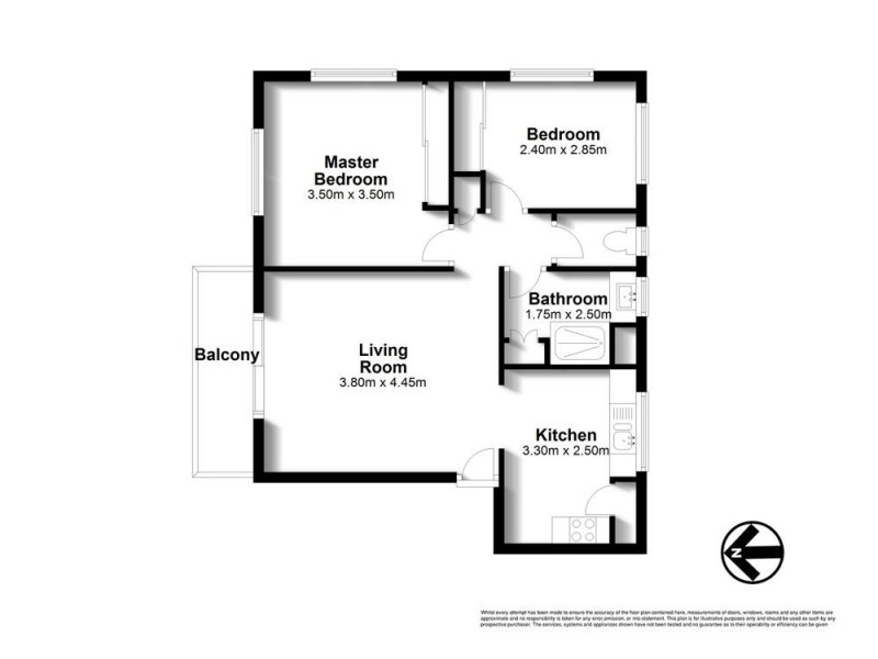 6/861 Sandgate Road, Clayfield QLD 4011 Floorplan